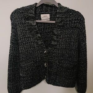 Grey Urban Outfitters Button-Up Cardigan